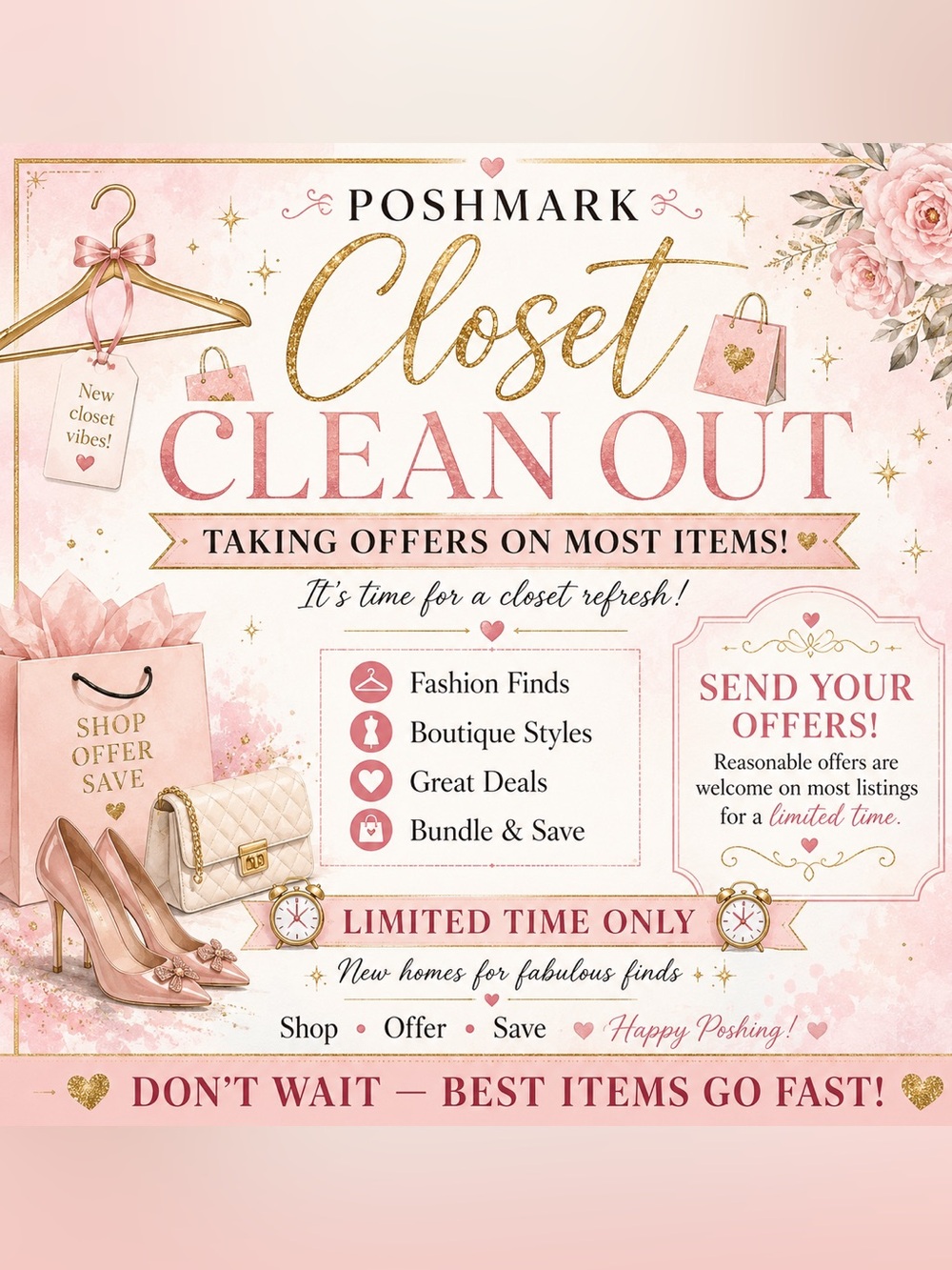 Poshmark Closet Clean Out!